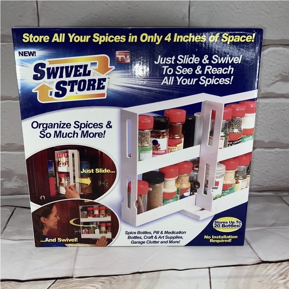 As Seen On TV Storage & Organization Swivel Store Organizer Spice